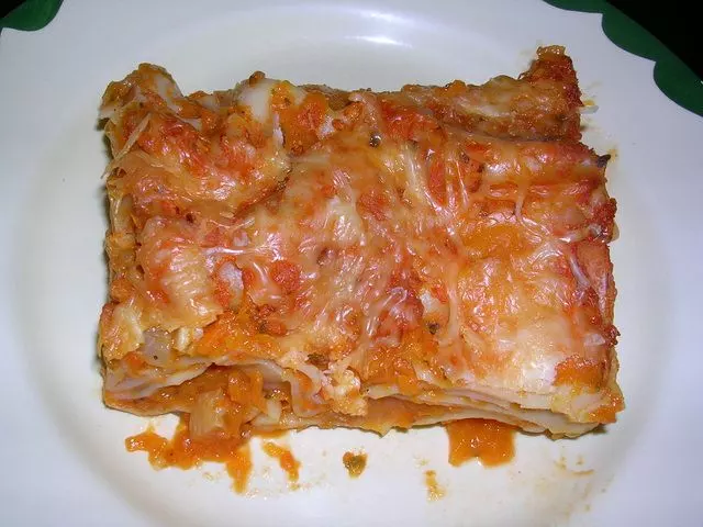 Kürbis-Lasagne